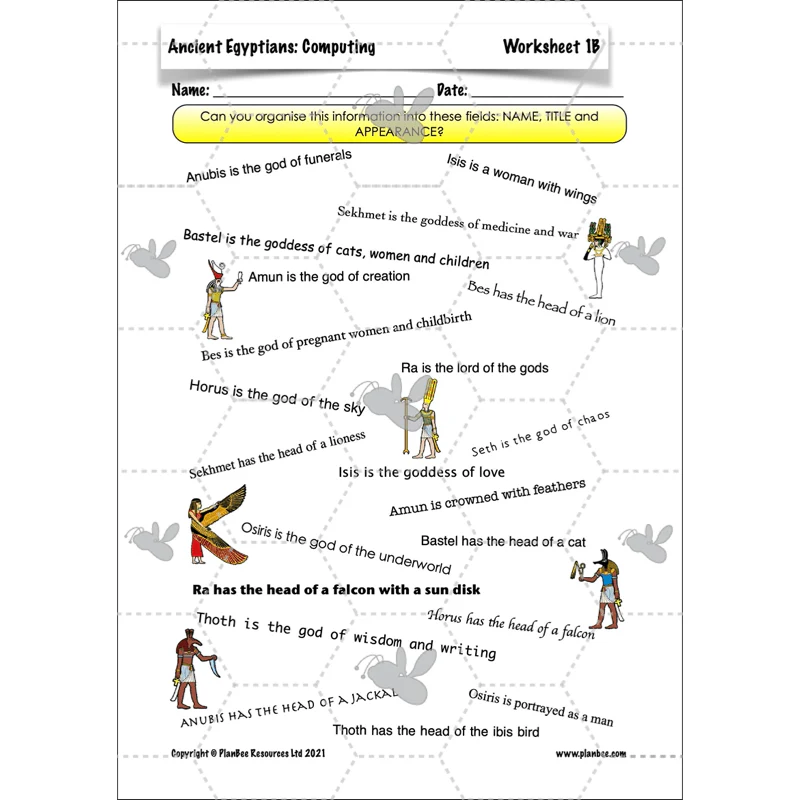 Ancient Egyptians Topic Enrichment Pack - Image 20
