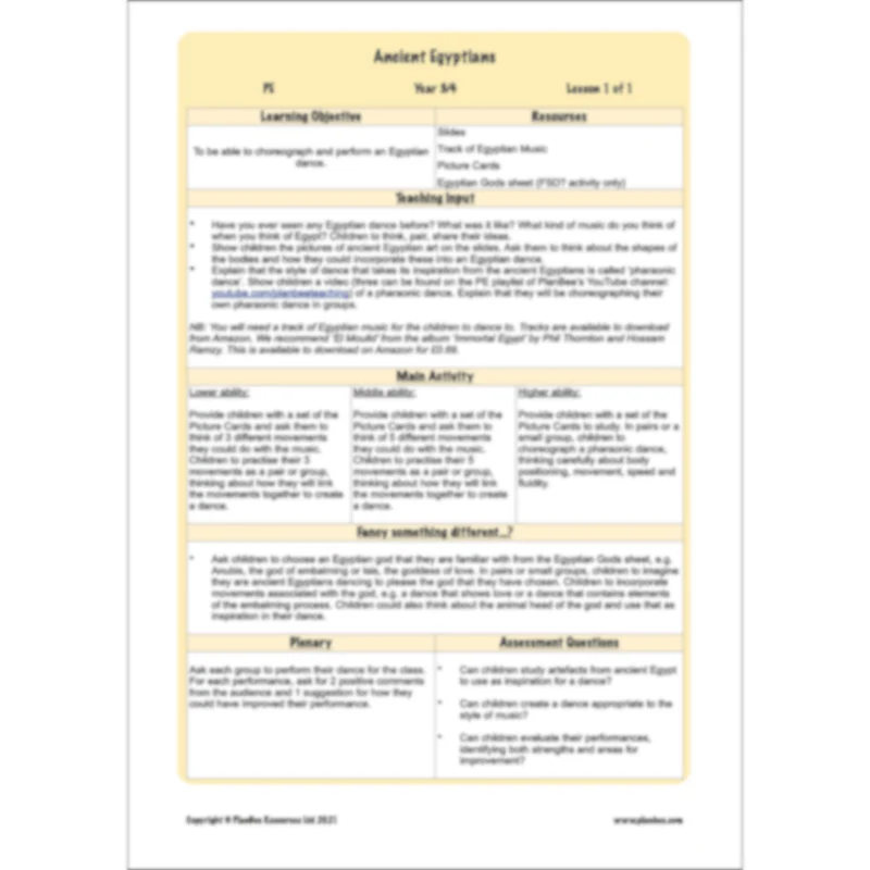 Ancient Egyptians Topic Enrichment Pack - Image 27