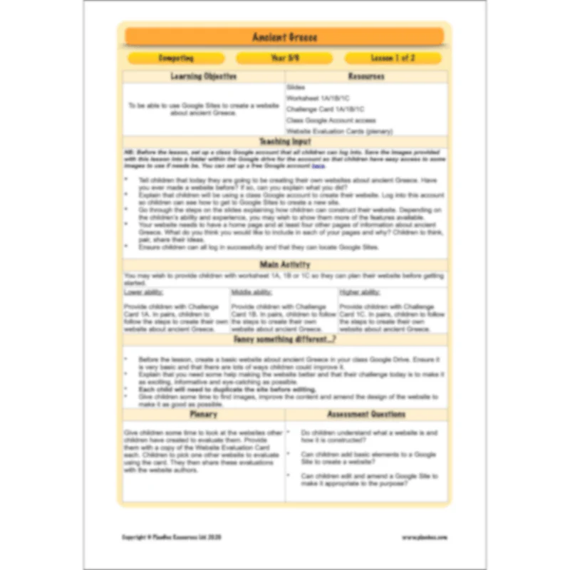 Ancient Greece Topic Enrichment Pack - Image 57