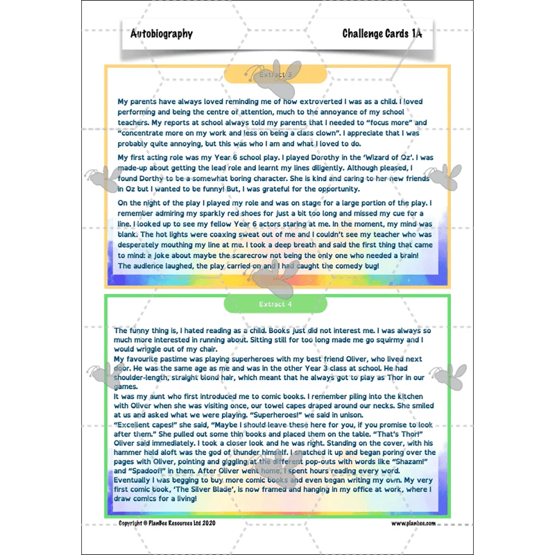 Autobiography KS2 - Image 25