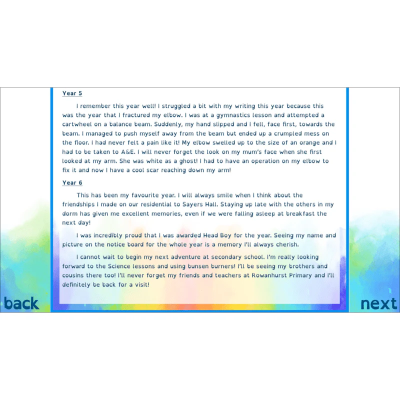 Autobiography KS2 - Image 47