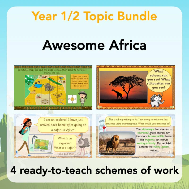 Awesome Africa KS1 Topic Bundle