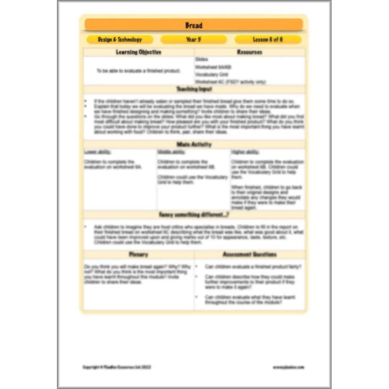 Bread DT Lessons - Image 16