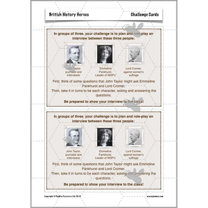 British History Heroes - Image 55
