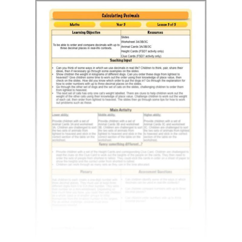 Calculating Decimals - Image 38