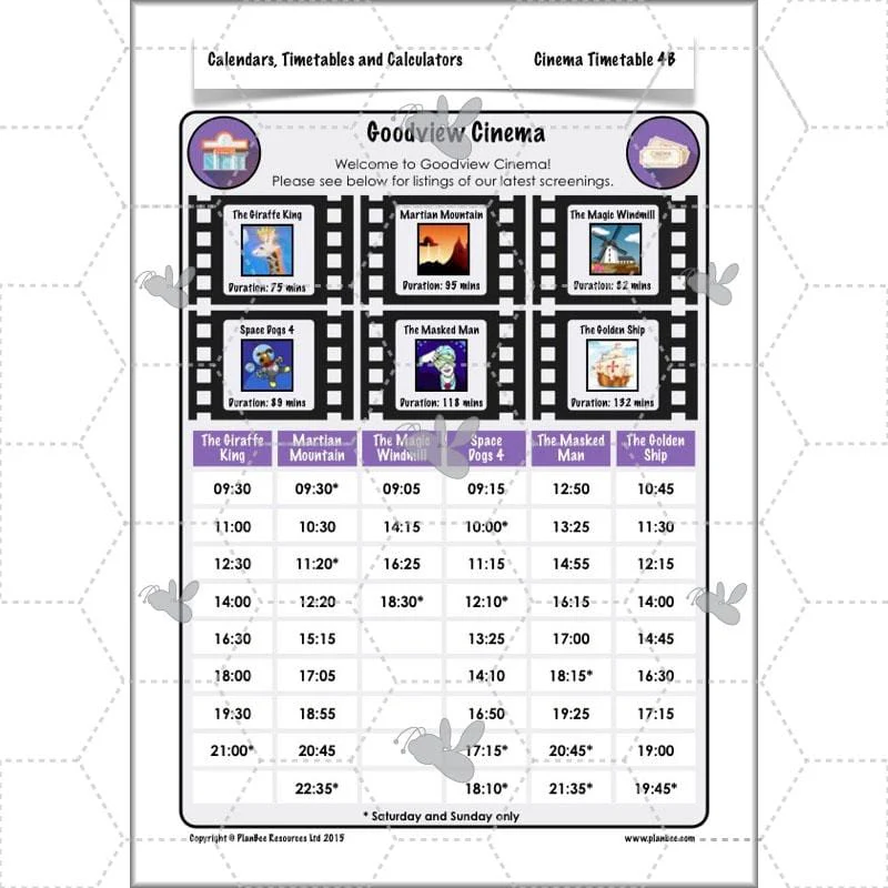 Calendars, Timetables and Calculators - Image 51