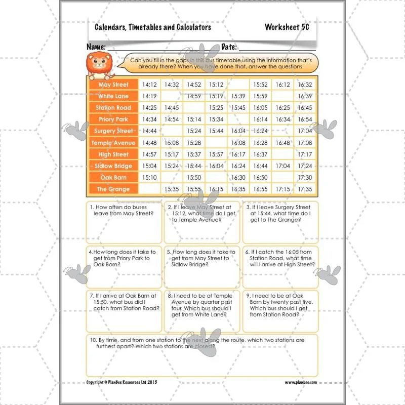 Calendars, Timetables and Calculators - Image 56