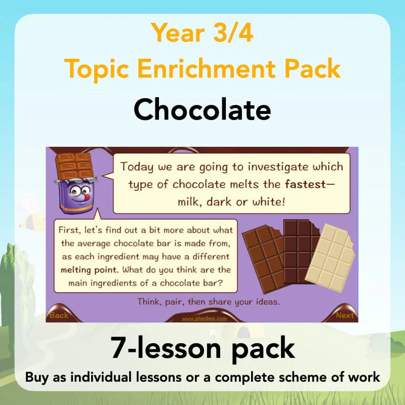 Chocolate Topic Enrichment Pack