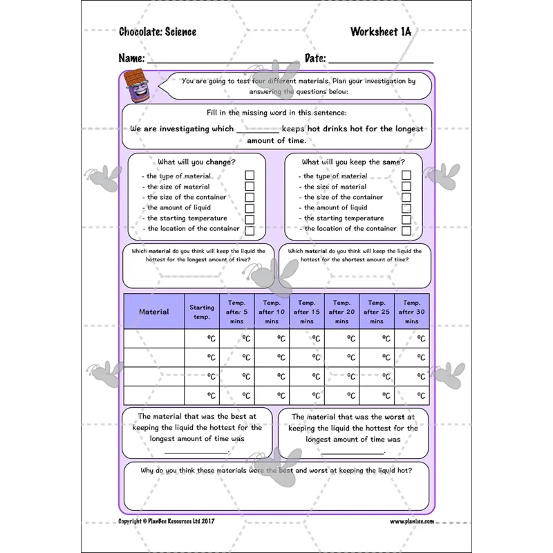 Chocolate Topic Enrichment Pack - Image 20