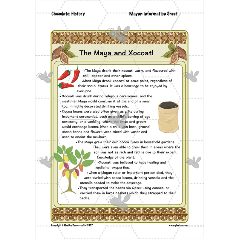Chocolate Topic Enrichment Pack - Image 32
