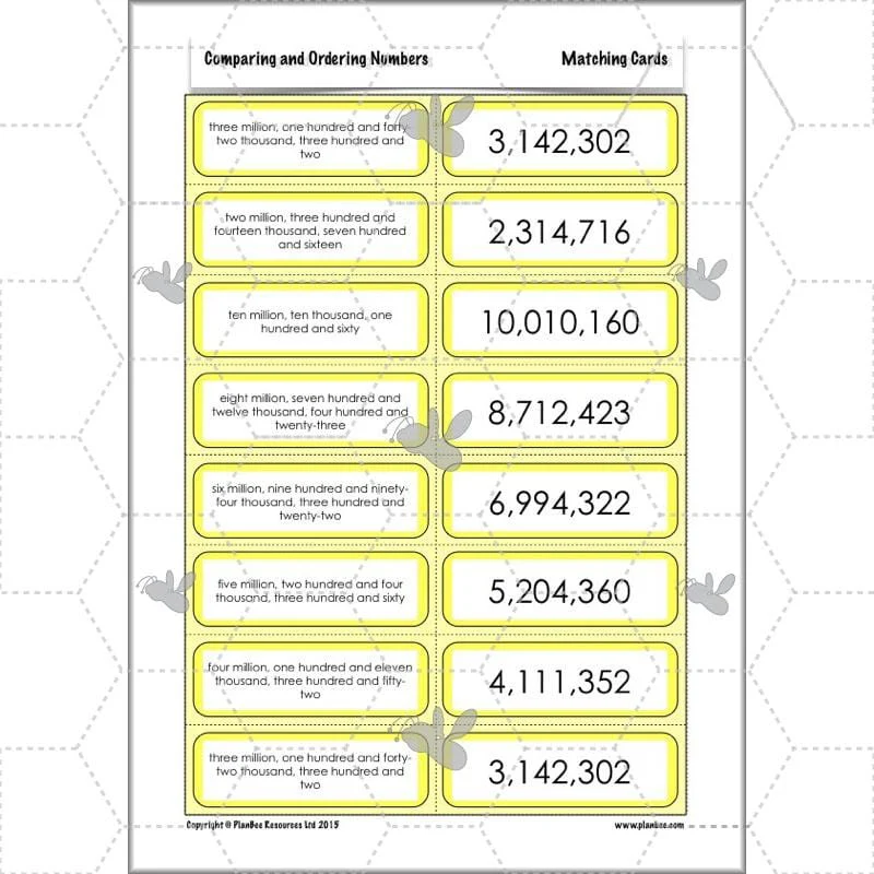 Comparing and Ordering Numbers - Image 28