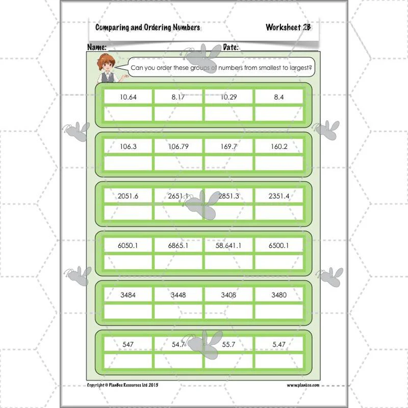 Comparing and Ordering Numbers - Image 35