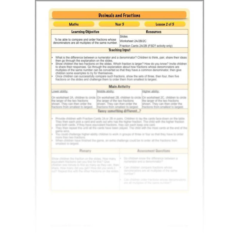 Decimals and Fractions - Image 32
