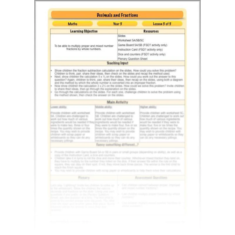 Decimals and Fractions - Image 56