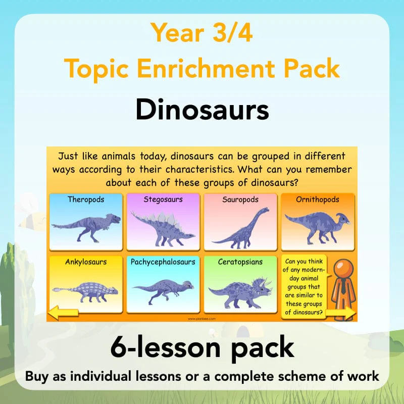 Dinosaurs KS2 Topic Enrichment Pack