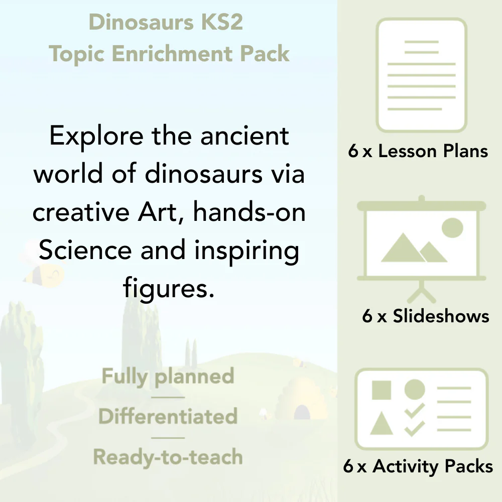 Dinosaurs KS2 Topic Enrichment Pack - Image 2