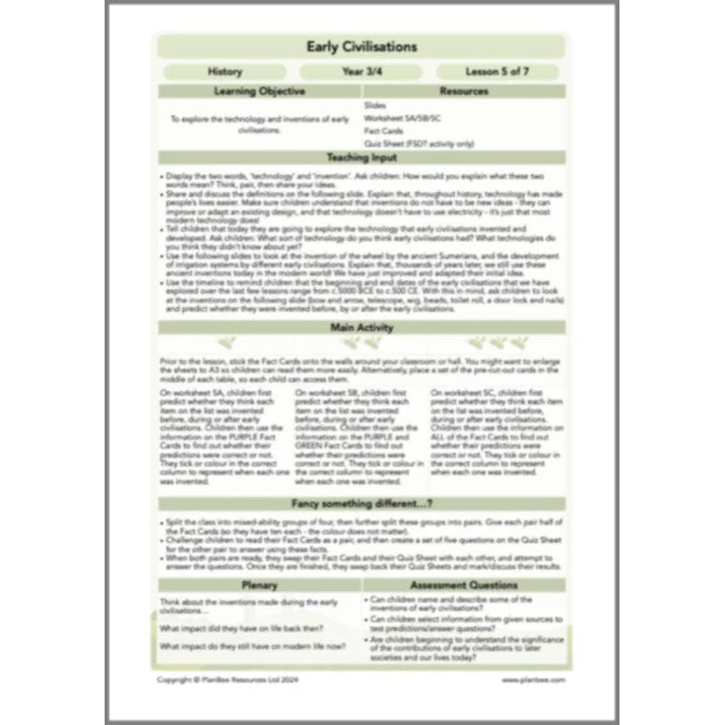 Early Civilisations KS2 - Image 65