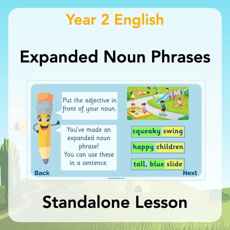 Expanded Noun Phrases Year 2