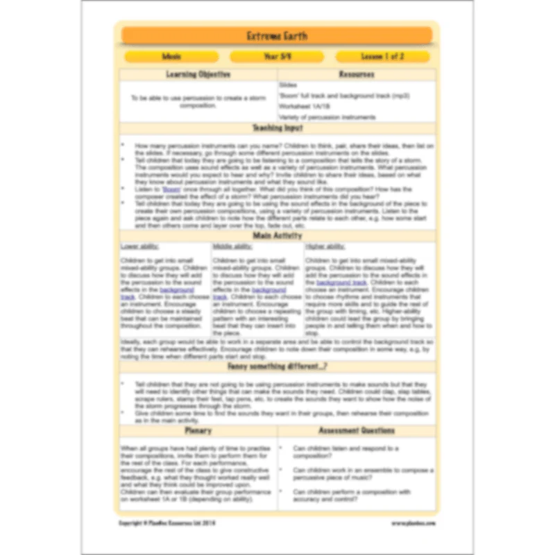 Extreme Earth Topic Enrichment Pack - Image 25