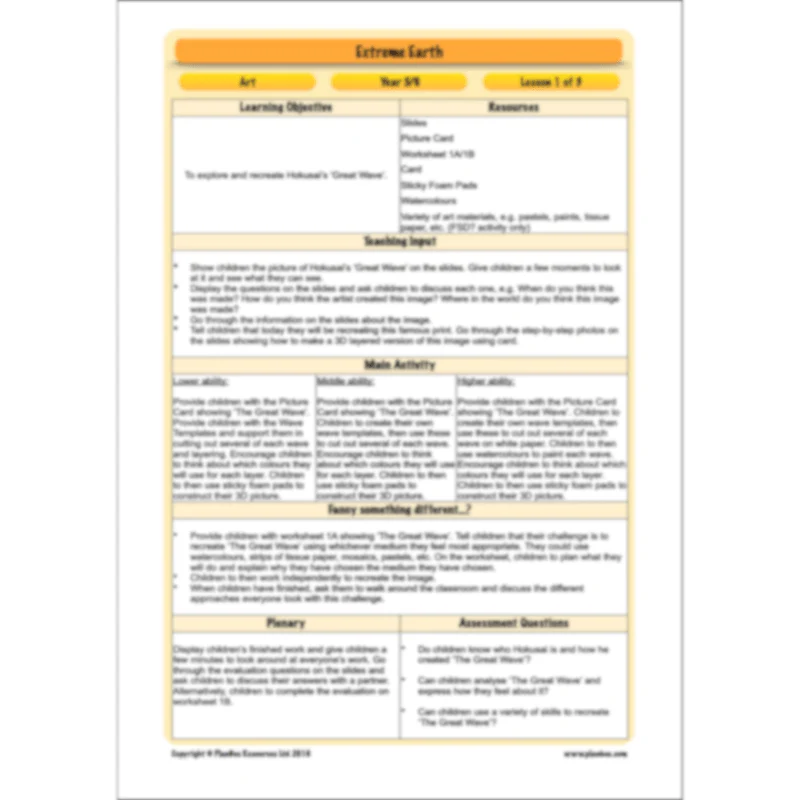 Extreme Earth Topic Enrichment Pack - Image 34