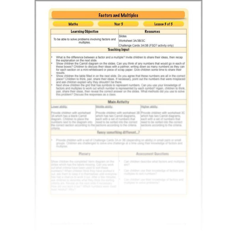 Factors and Multiples - Image 25