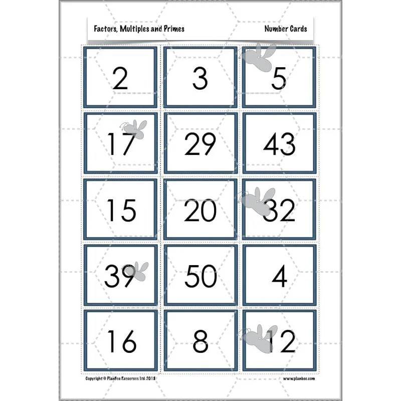 Factors, Multiples and Primes - Image 12
