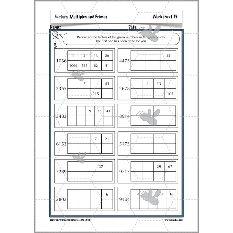 Factors, Multiples and Primes - Image 14
