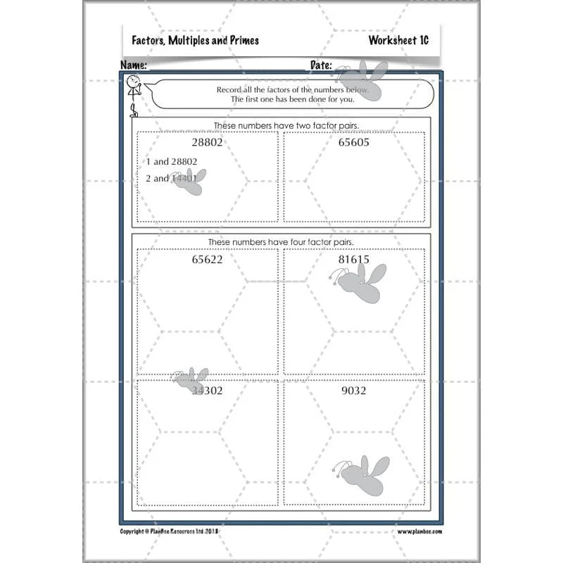Factors, Multiples and Primes - Image 23