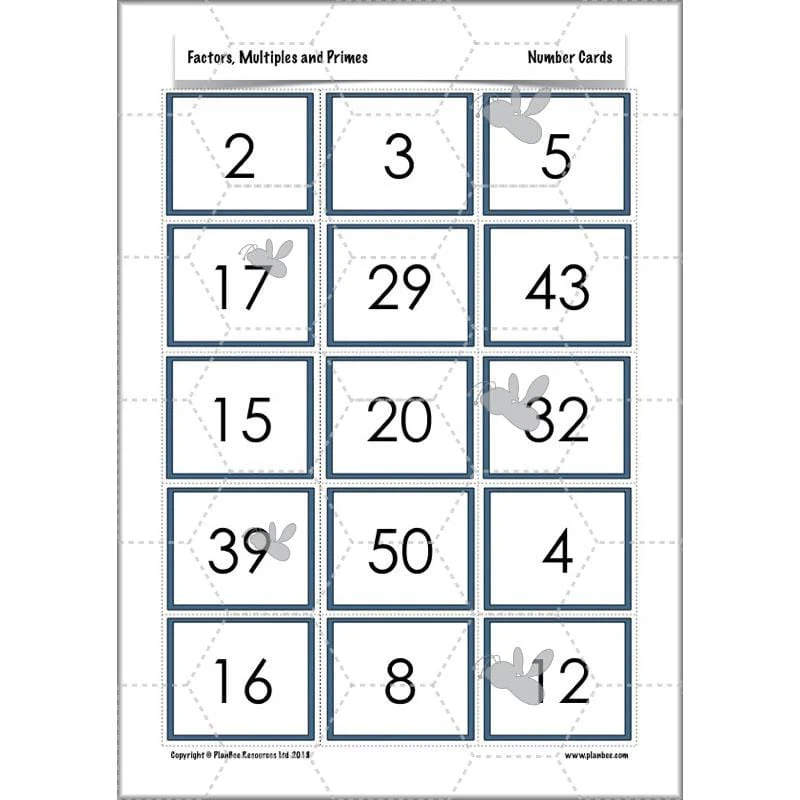 Factors, Multiples and Primes - Image 55