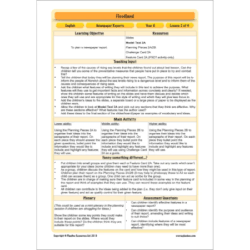 Floodland: Newspaper Reports - Image 32
