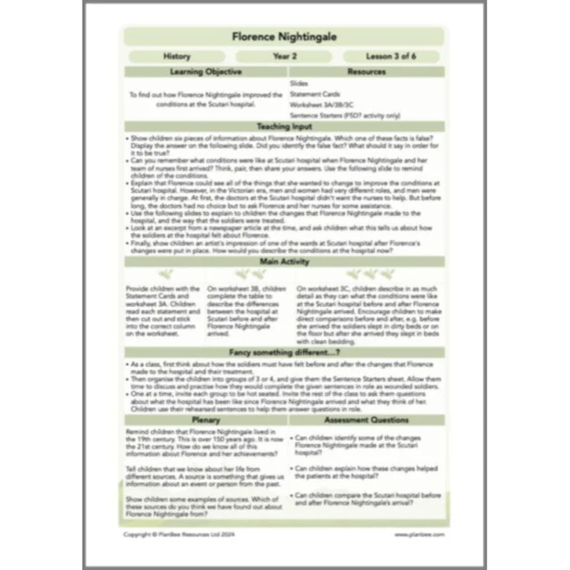 Florence Nightingale KS1 History - Image 47
