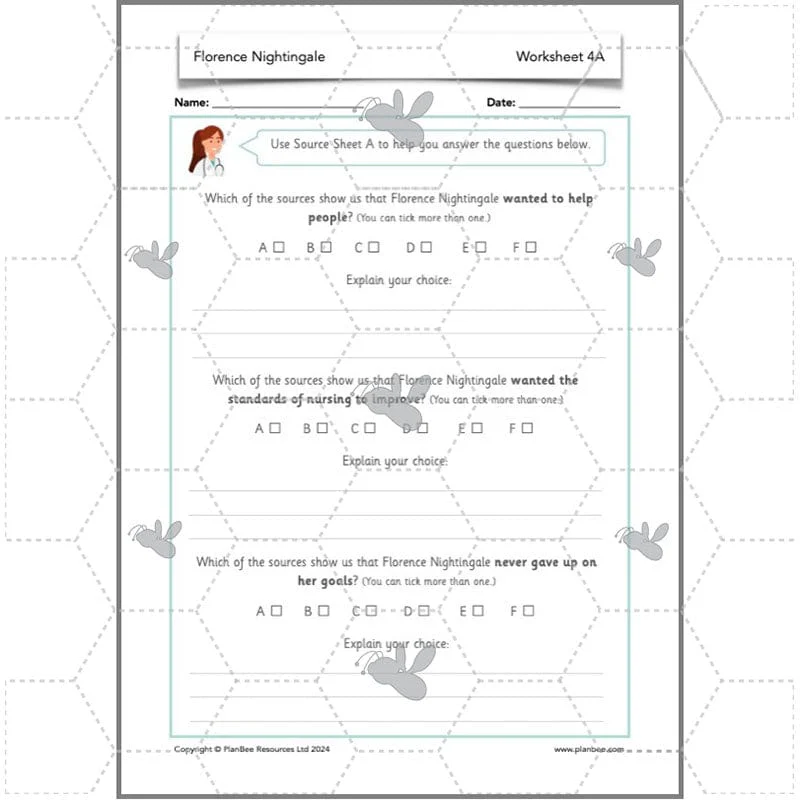 Florence Nightingale KS1 History - Image 53