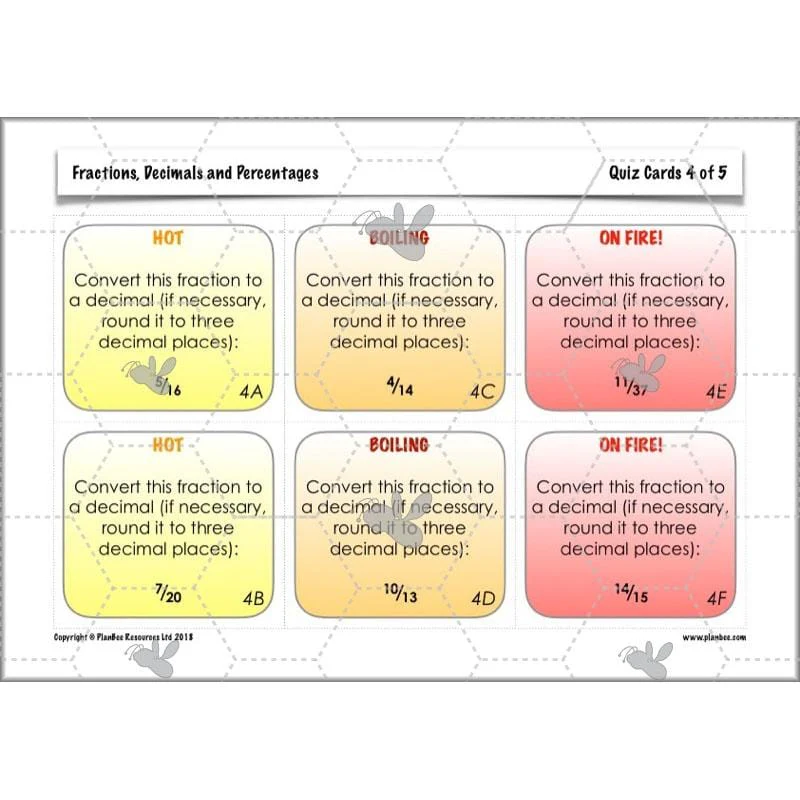 Fractions, Decimals and Percentages - Image 44