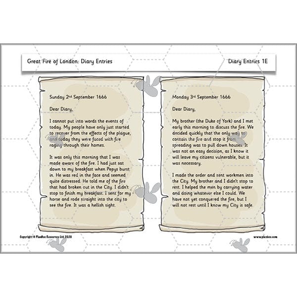 Great Fire of London: Diary Entries - Image 22