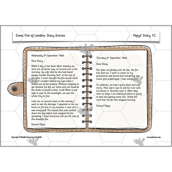 Great Fire of London: Diary Entries - Image 8