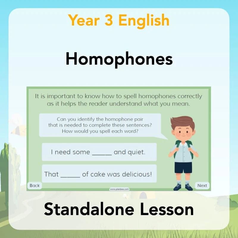 Homophones KS2