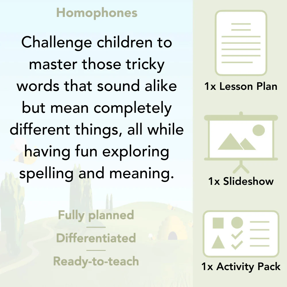 Homophones KS2 - Image 2