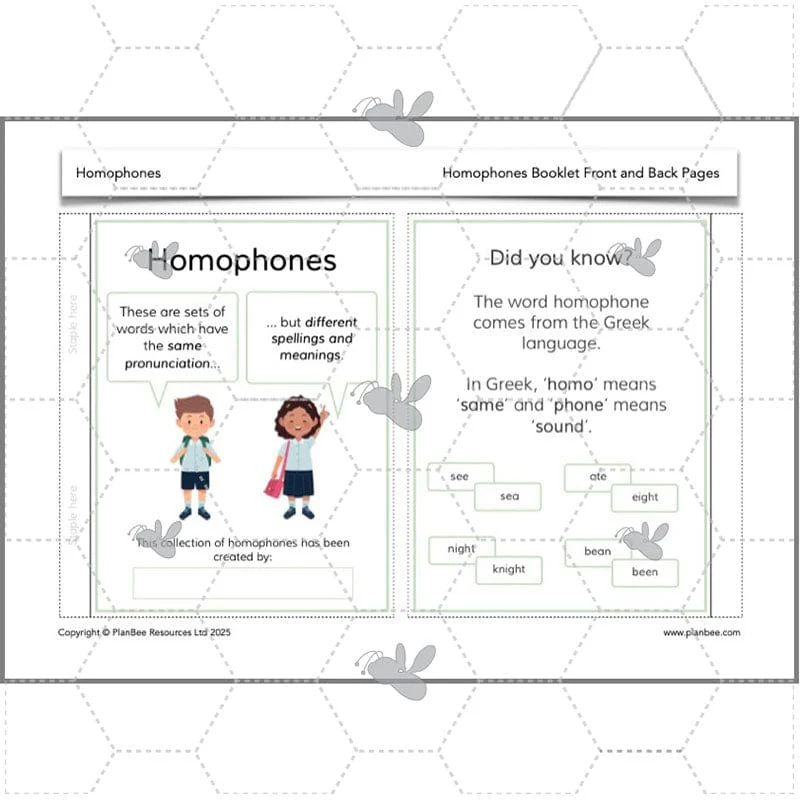 Homophones KS2 - Image 9