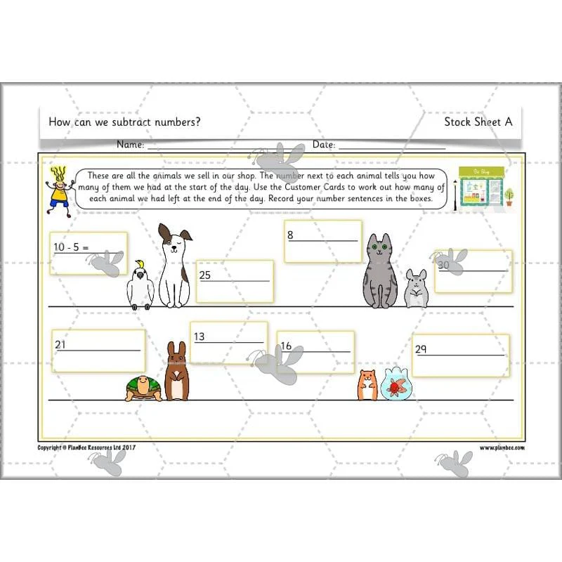 How can we subtract numbers? - Image 23