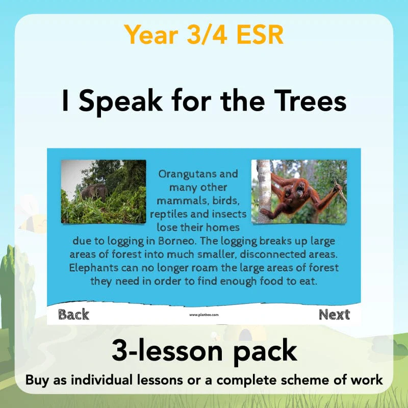 I Speak for the Trees