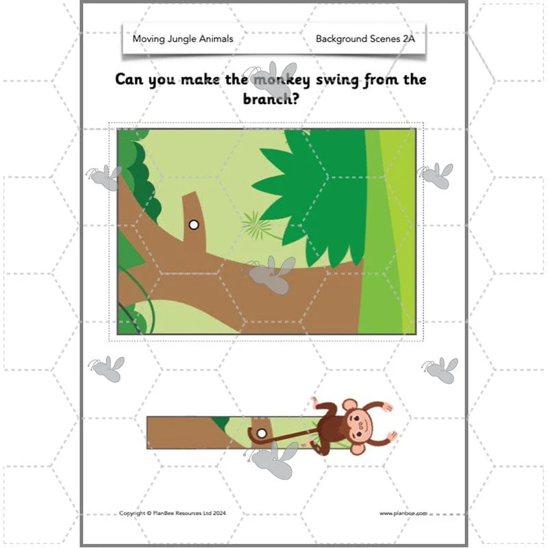 Moving Jungle Animals - Image 36