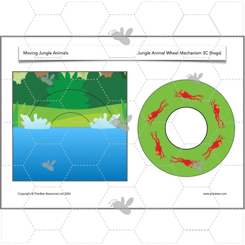 Moving Jungle Animals - Image 45