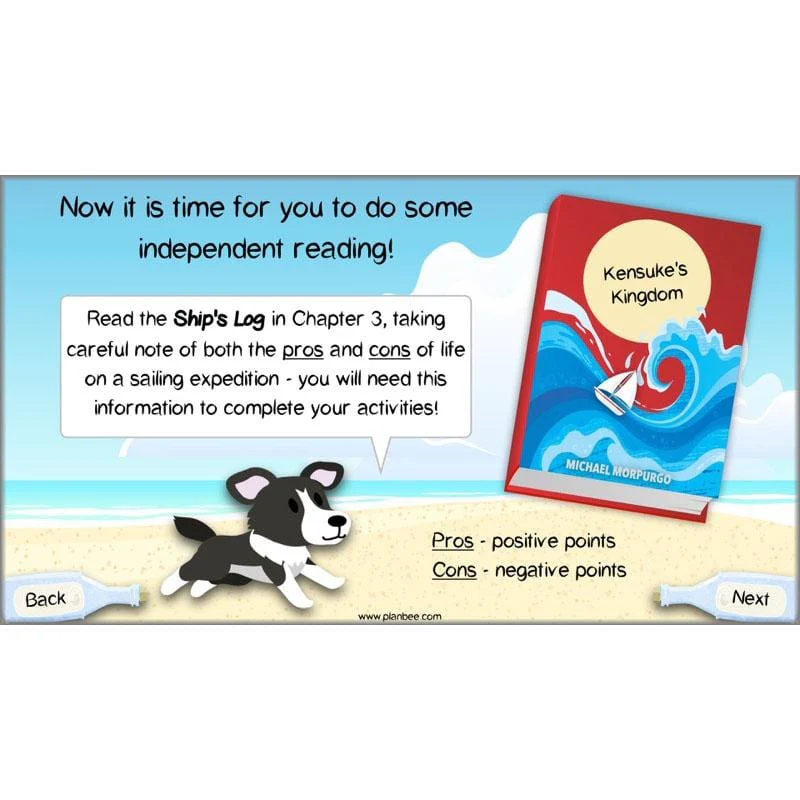 Kensuke's Kingdom: Reading Comprehension - Image 32