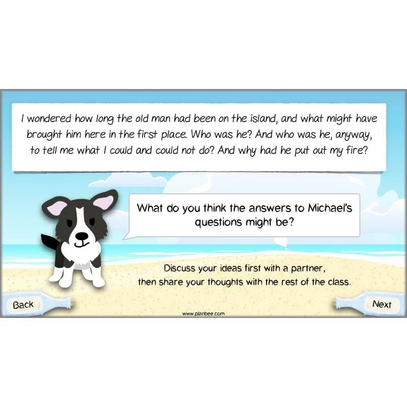 Kensuke's Kingdom: Reading Comprehension - Image 46