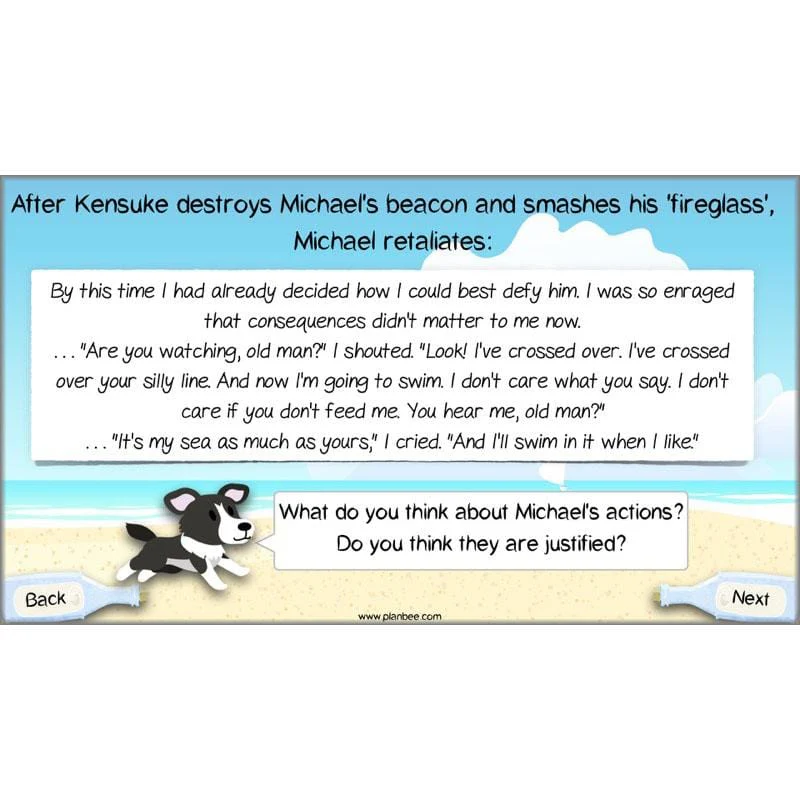 Kensuke's Kingdom: Reading Comprehension - Image 6