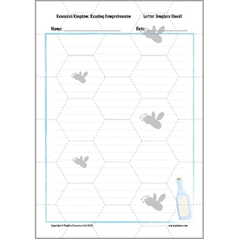 Kensuke's Kingdom: Reading Comprehension - Image 74