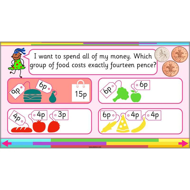 Let’s Make Totals Using Coins 1 - Image 53