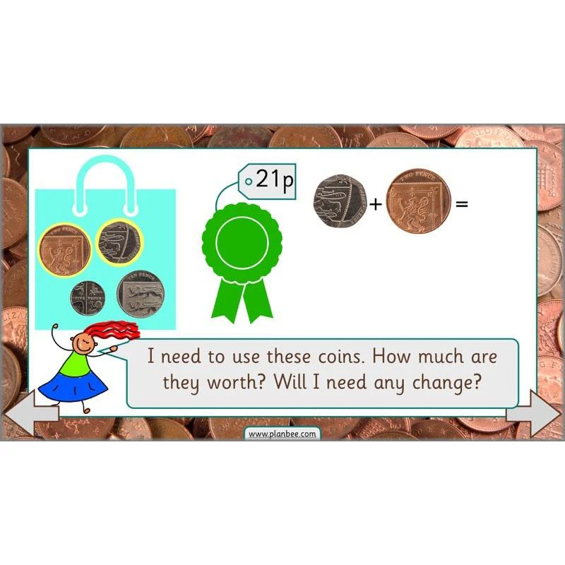 Let’s Make Totals Using Coins 2 - Image 4