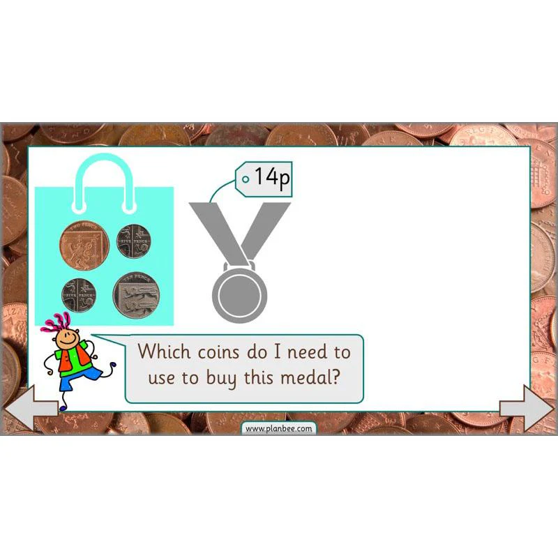 Let’s Make Totals Using Coins 2 - Image 66