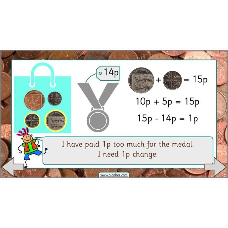 Let’s Make Totals Using Coins 2 - Image 67
